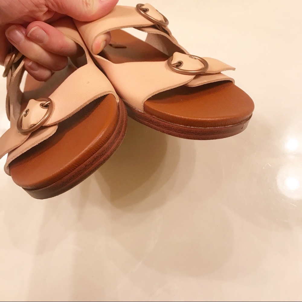 Roxy Neena Sandals with Buckle in Blush Tan Size 7 - Picture 7 of 9